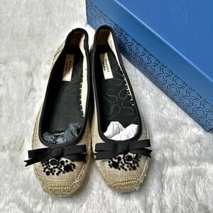 IOB Simply Vera Wang Embellished Slip On Espadrille Flats Women’s 7M
